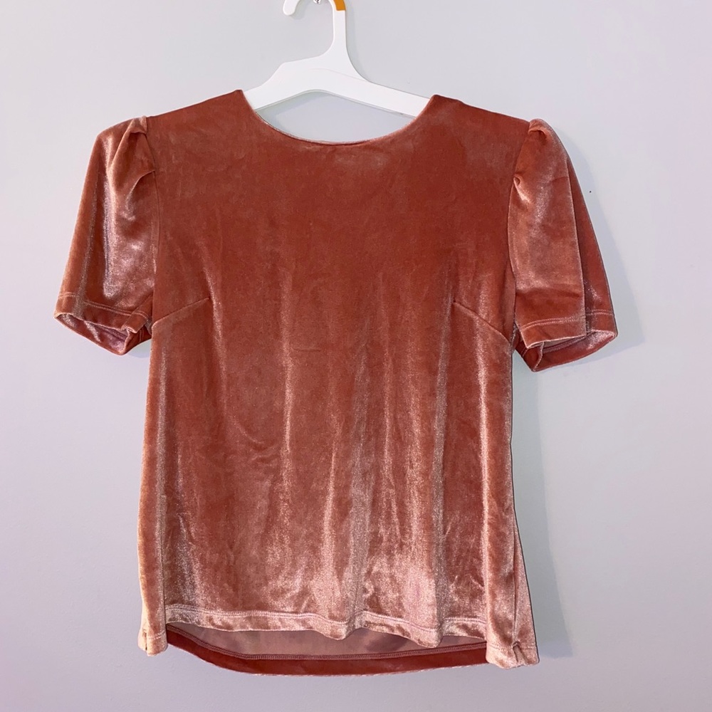 Women’s velour top